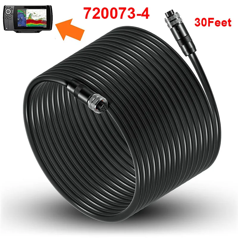

‎720085-1 Power Cable 8-Pin Replacement for Humminbird PC12 Power Cord, 6 Foot, for All SOLIX and Onix Series Fish Finders