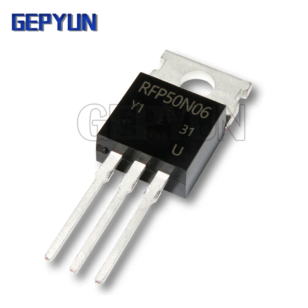 10pcs/lot RFP50N06 FP50N06 50N06 TO-220 60V 50A new In Stock 