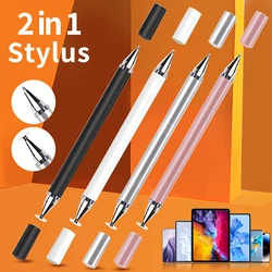 Universal Stylus Pen Dual Tip for All Touch Screens Compatible with iPhone iPad Android Tablet Active Pen for Smartphone Tablet