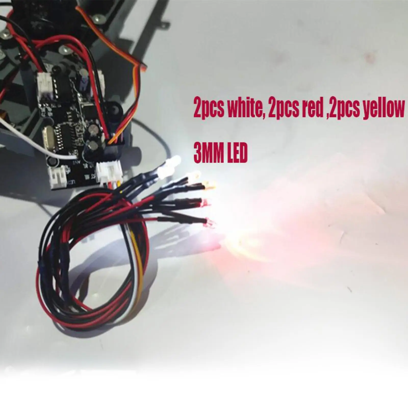 

Групповая лампа заднего бокового фонаря радиоуправляемого автомобиля для модифицированных аксессуаров для радиоуправляемых грузовиков, простая в установке