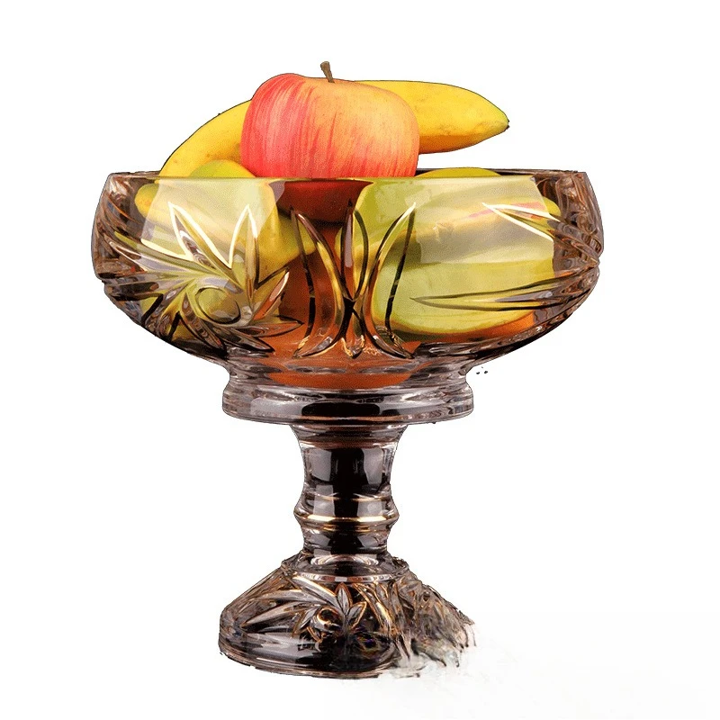 

Windmill glass tall water bucket light luxury household living room sugar