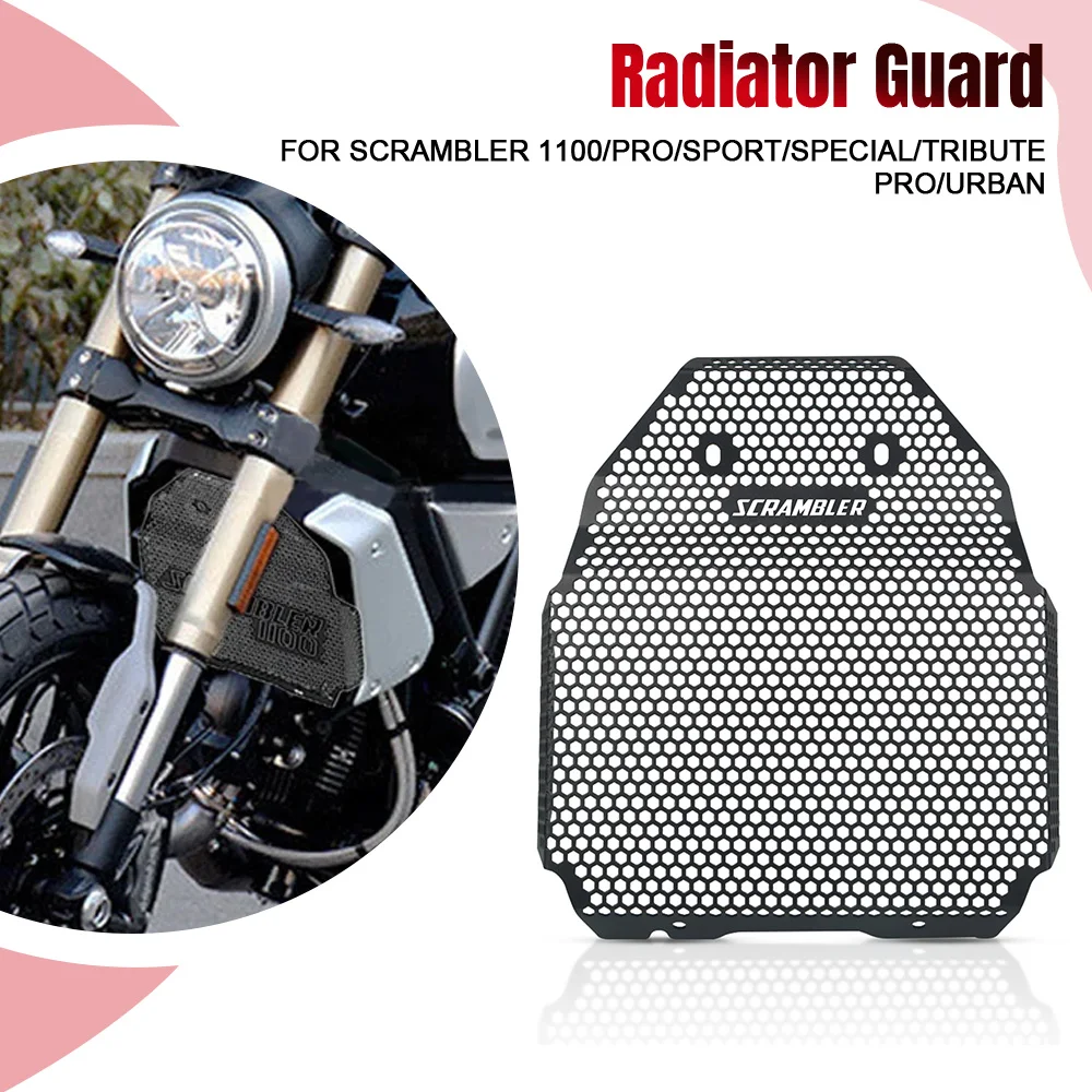 

Radiator Grill Guard Cover Oil Cooler Guard Engine Guard For Ducati Scrambler 1100/Pro/Sport/Special/Tribute Pro/Urban Motard