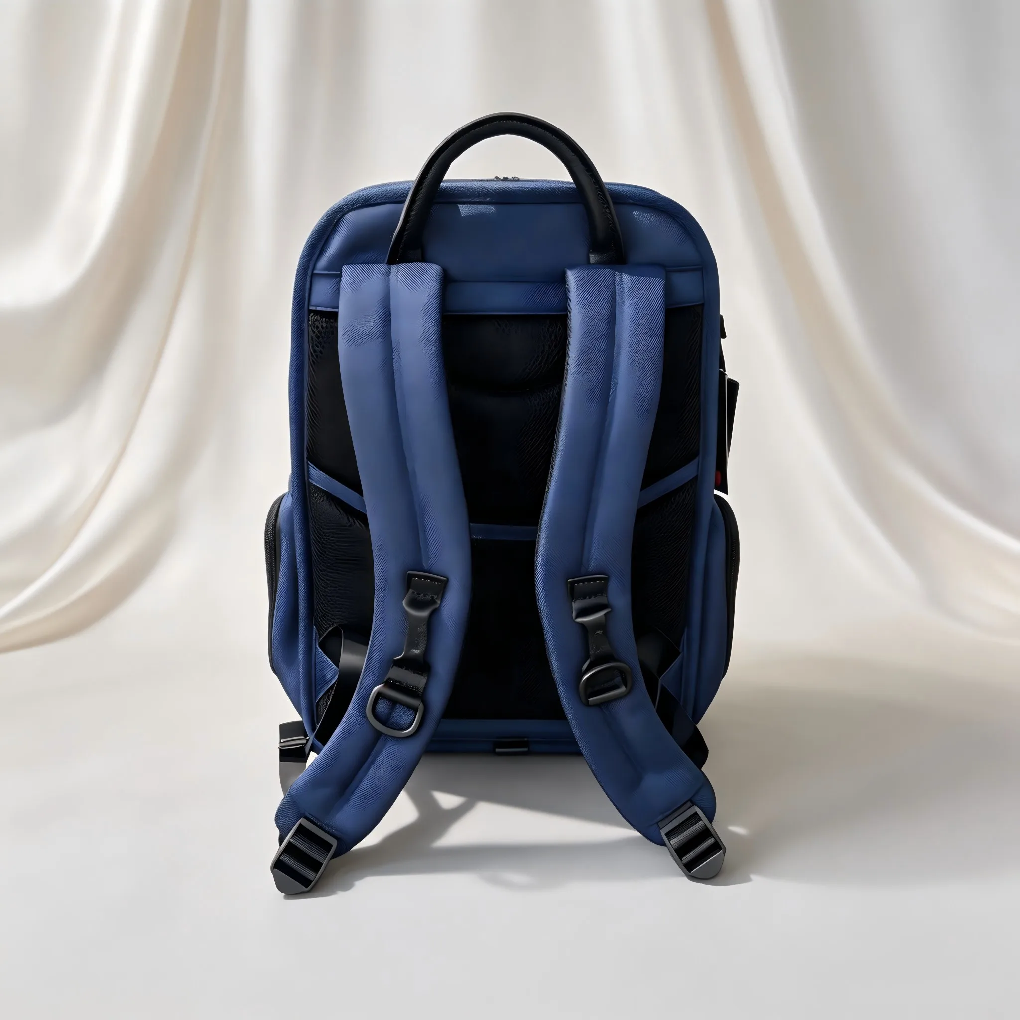 Nylon Multi-purpose Backpack for Men, Extra Large Capacity Business Rucksack with Special Laptop Compartment view 3