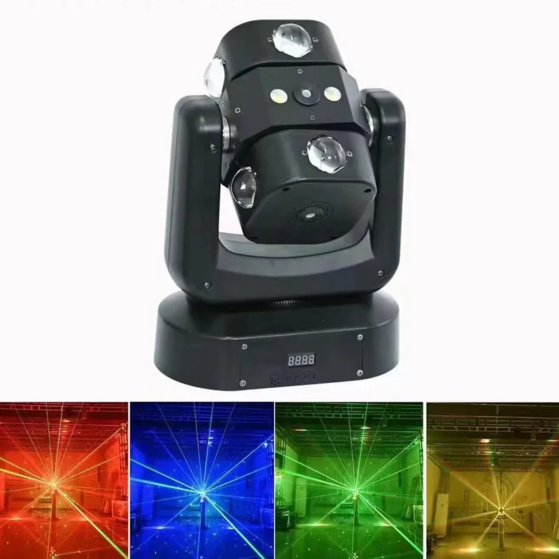 High-Quality Stage Lighting New Arm Windmill Moving Head Beam Laser Flash for Club  Disco Ball  Controller Dmx512