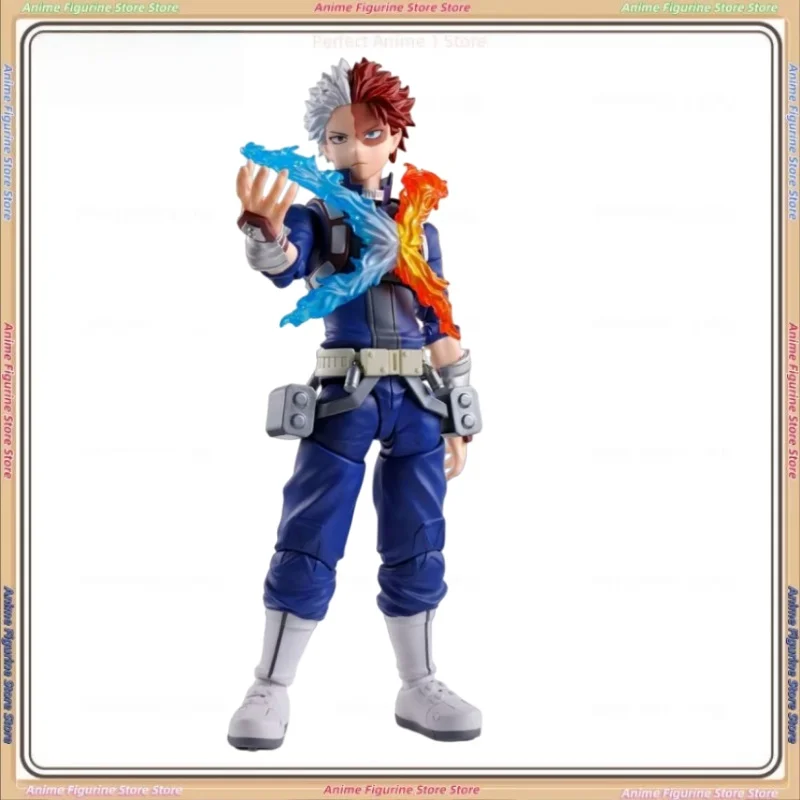 

【В наличии】 Bandai S.H.Figuarts SHF Shoto Todoroki My Hero Academia в наличии Аниме Фигурки Модель игрушки