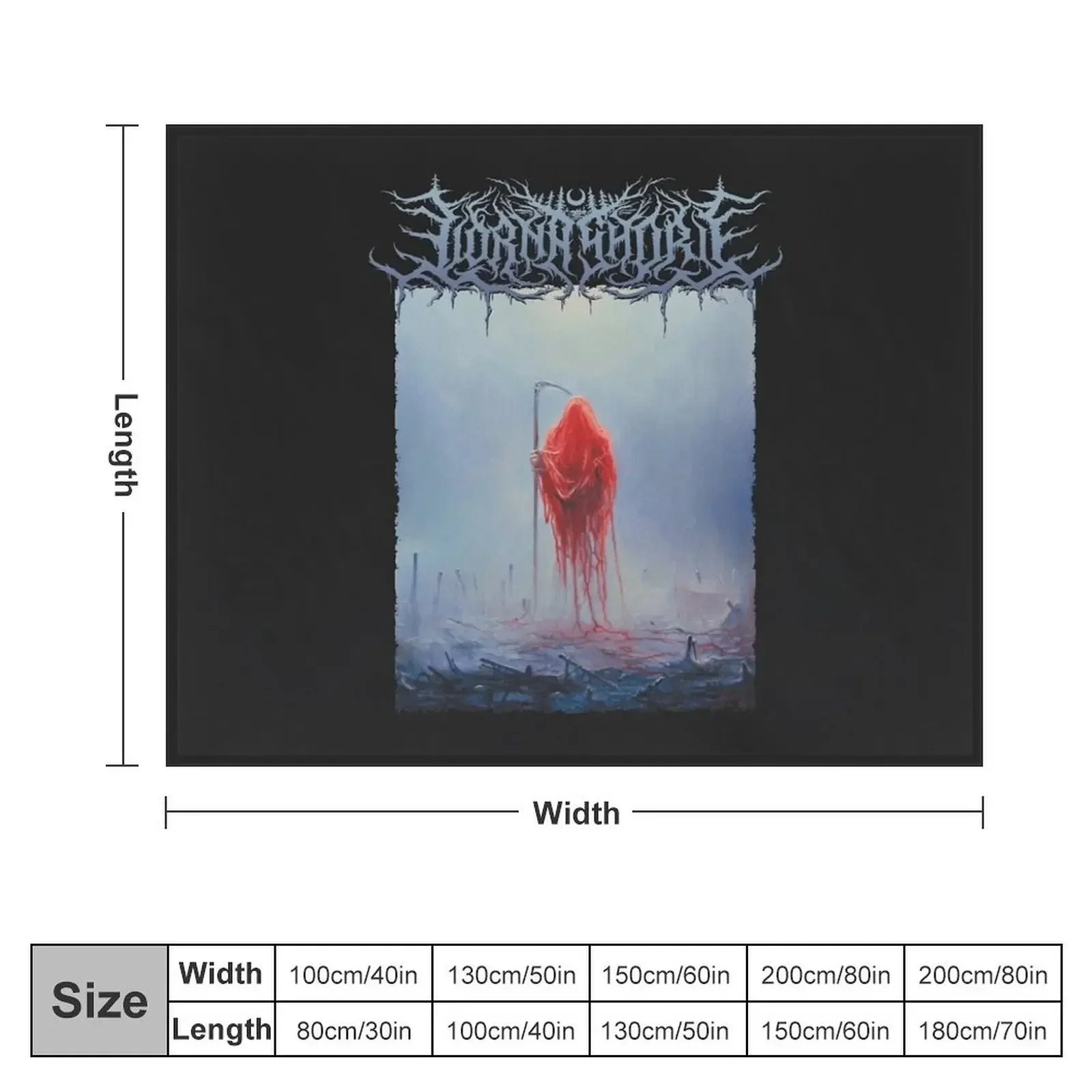 Lorna Shore Throw Blanket Beautifuls anime warm winter Blankets