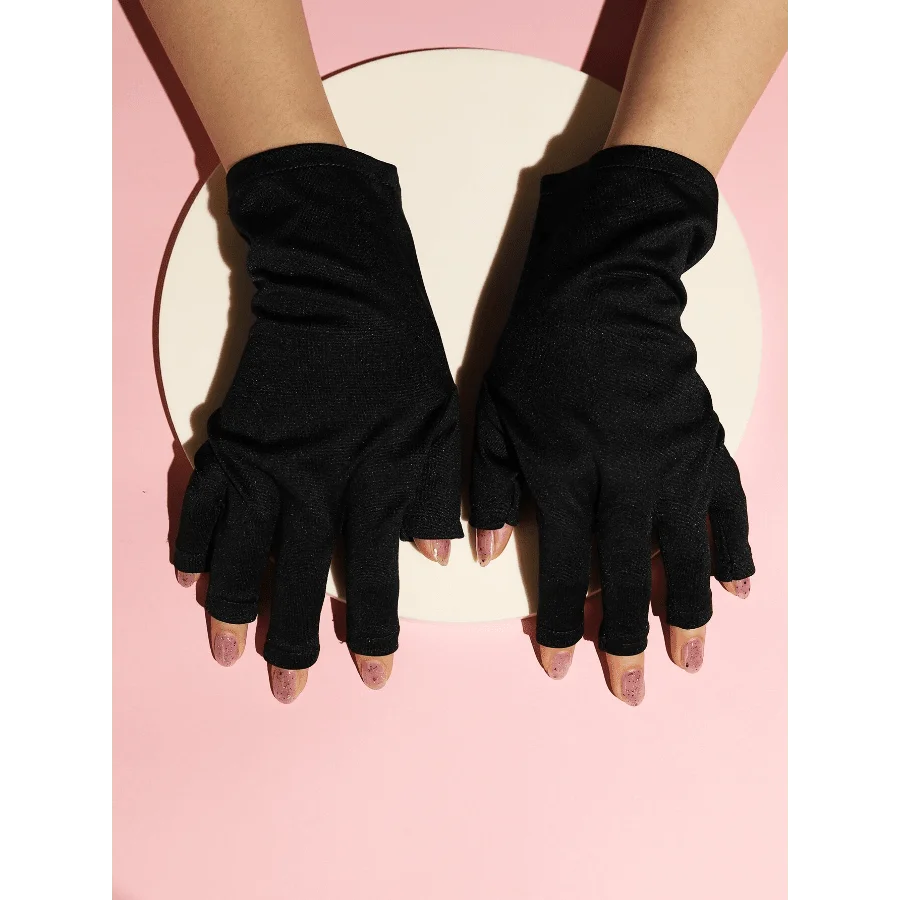 

1pair Nail Art Gloves,Nail Supplies,Nail Tools,Nail Art Tools,Back To School,Nails,Nail Tools For Press On Nails