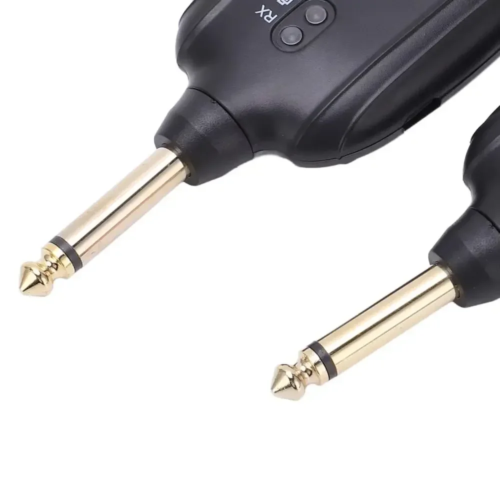 A8 Wireless Guitar System 2.4G 6.35mm Plug Guitar Transmitter Receiver Set Guitar Accessories Rechargeable