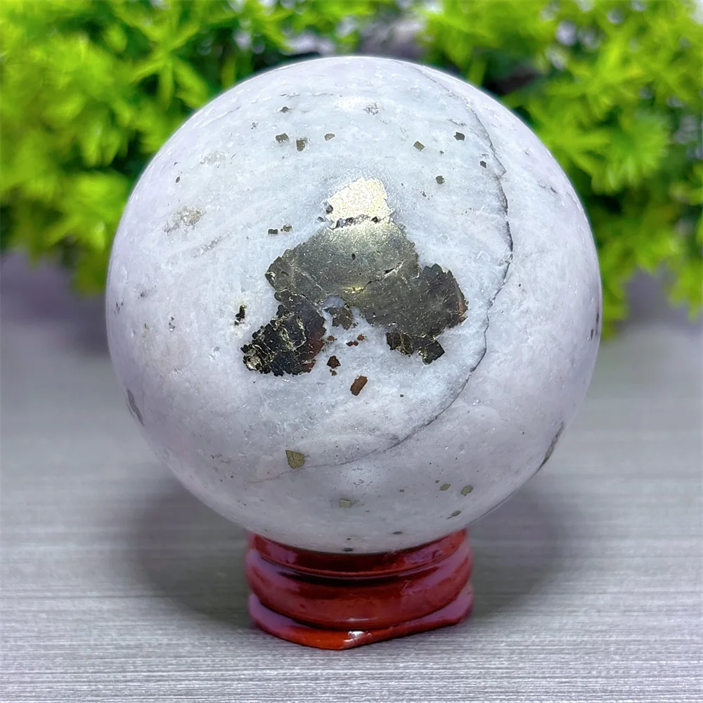 

Пиритная сфера, натуральный кристалл, декор для дома, декор комнаты, удача, кварцевый камень, сад, Рейки, целебная энергия, подарки для любви + подставка