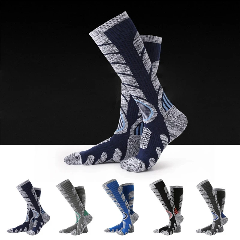 Hiking Thermal Ski Socks for Men Women Winter Long Warm Outdoor Sports Skiing Snowboarding Performance Stocking Hiking