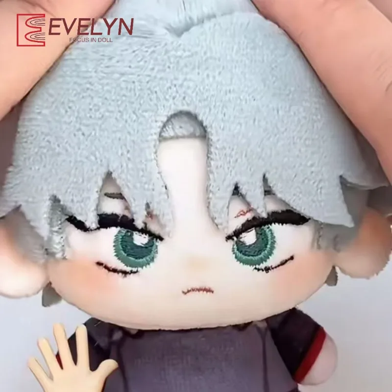 Evelyn 10cm Anime Lovely Plush Toy Starfish Body Mini Cotton Doll Game Decoration Doll Pendant Keychain Toy Birthday Gift