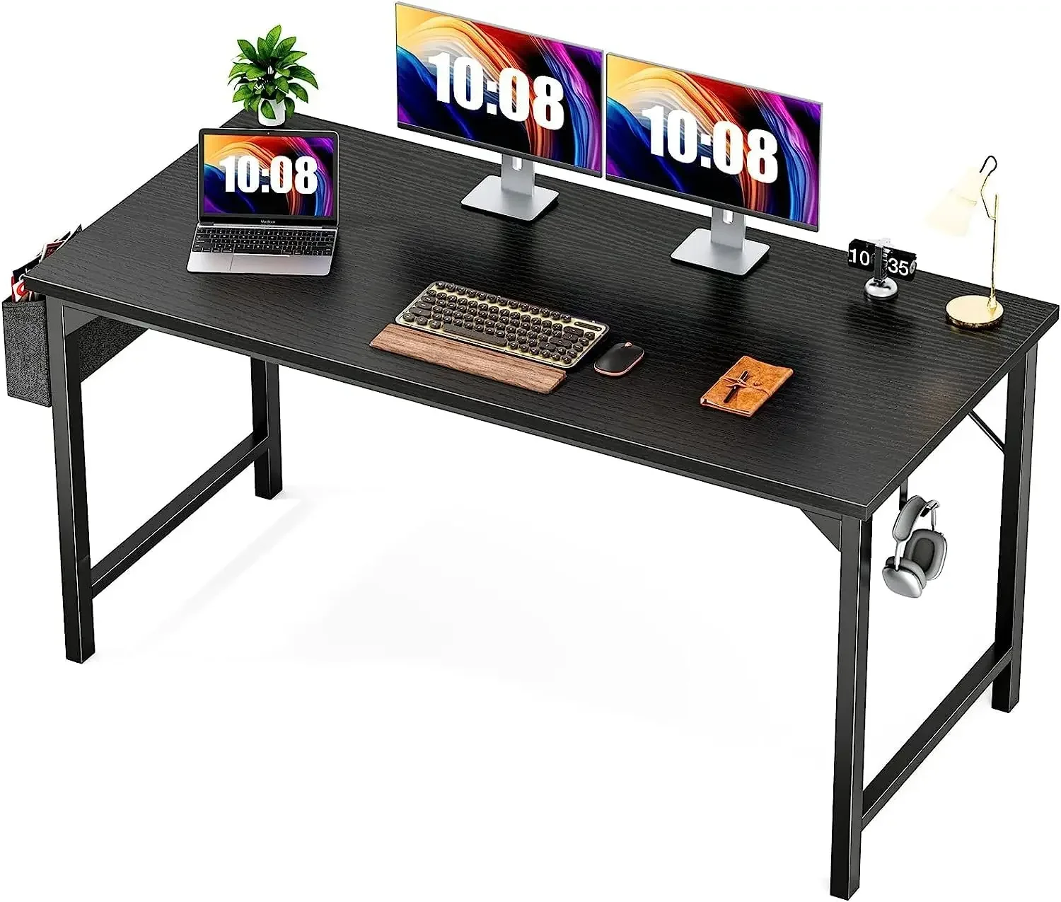 'Modern Simple Style Desk for Home Office Study Student Writing Desk Vintage-Amazon