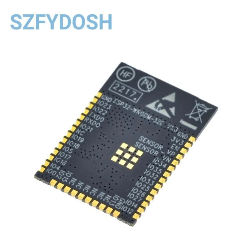 ESP32-WROOM-32E 4MB 8MB 16MB Dual Core WiFi Wireless Bluetooth-compatible MCU Module IOT ESP32 WROOM 32E Wireless Module