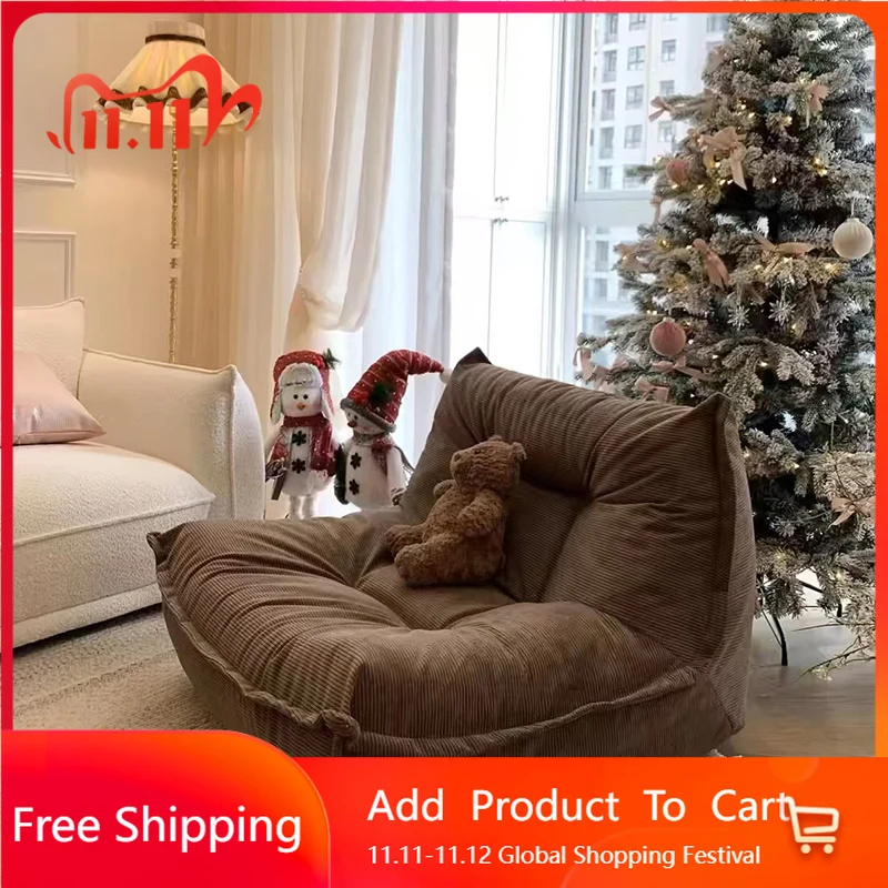 

Nordic Relax Living Room Chairs Lazy Designer Reading Modern Living Room Chairs Comfortable Garden Poltrona Balcony Furniture