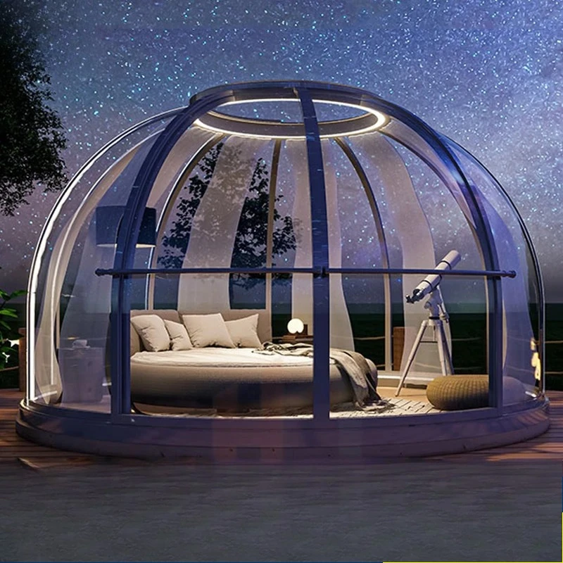 High Quality Sliding Door House Aluminum Outdoor Polycarbonate Sunroom Garden Pergola Gazebo Courtyard Transparent Leisure Room