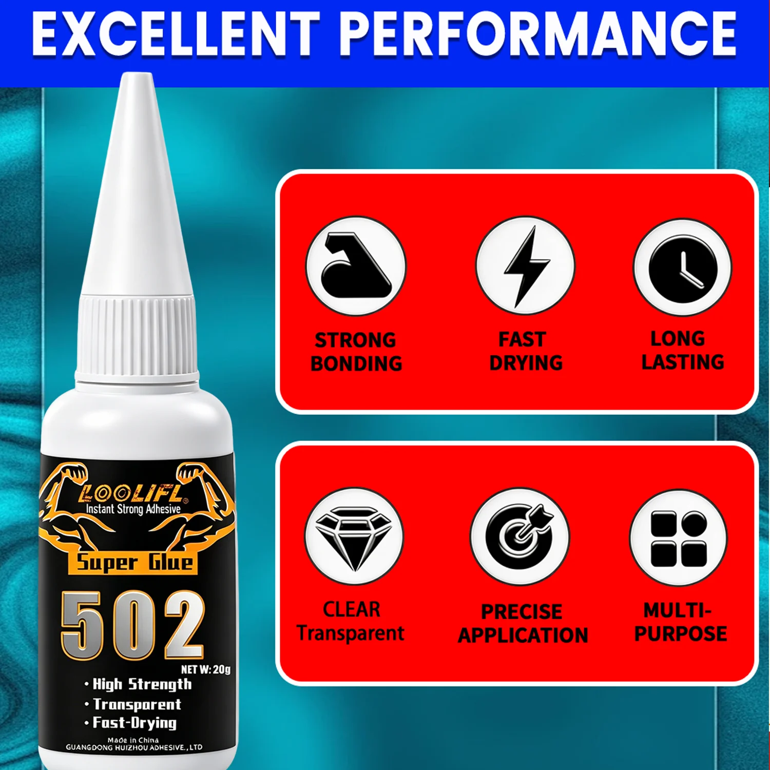 Cola super adesiva de uso gera - Craft Tools avaliação e preço