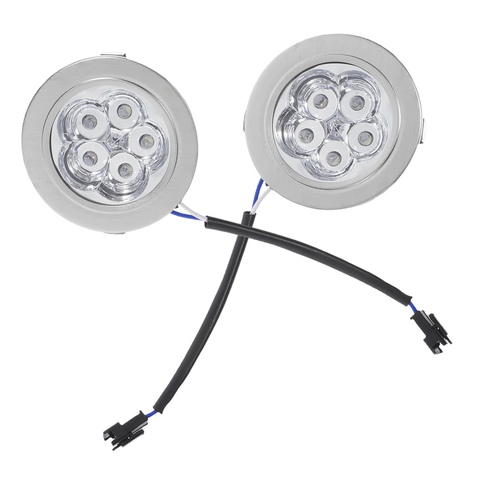 2 قطعة Led غطاء فوق البوتاجاز لإخراج الأدخنة مصابيح كهربائية 110 فولت-240 فولت للمطبخ موقد هود استبدال لمبة توفير الطاقة عمر طويل دائم الحديد Abs