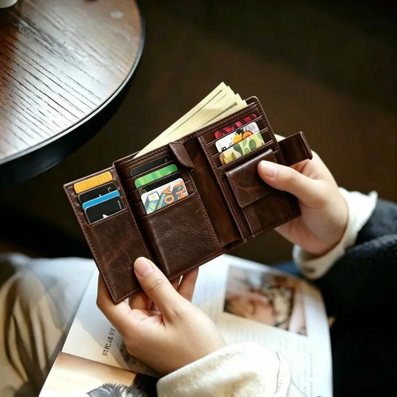 portefeuille-court-en-cuir-veritable-de-style-retro-grande-capacite-plusieurs-emplacements-pour-cartes-en-cuir-de-vache-sac-a-main-multifonction-pince-a-billets