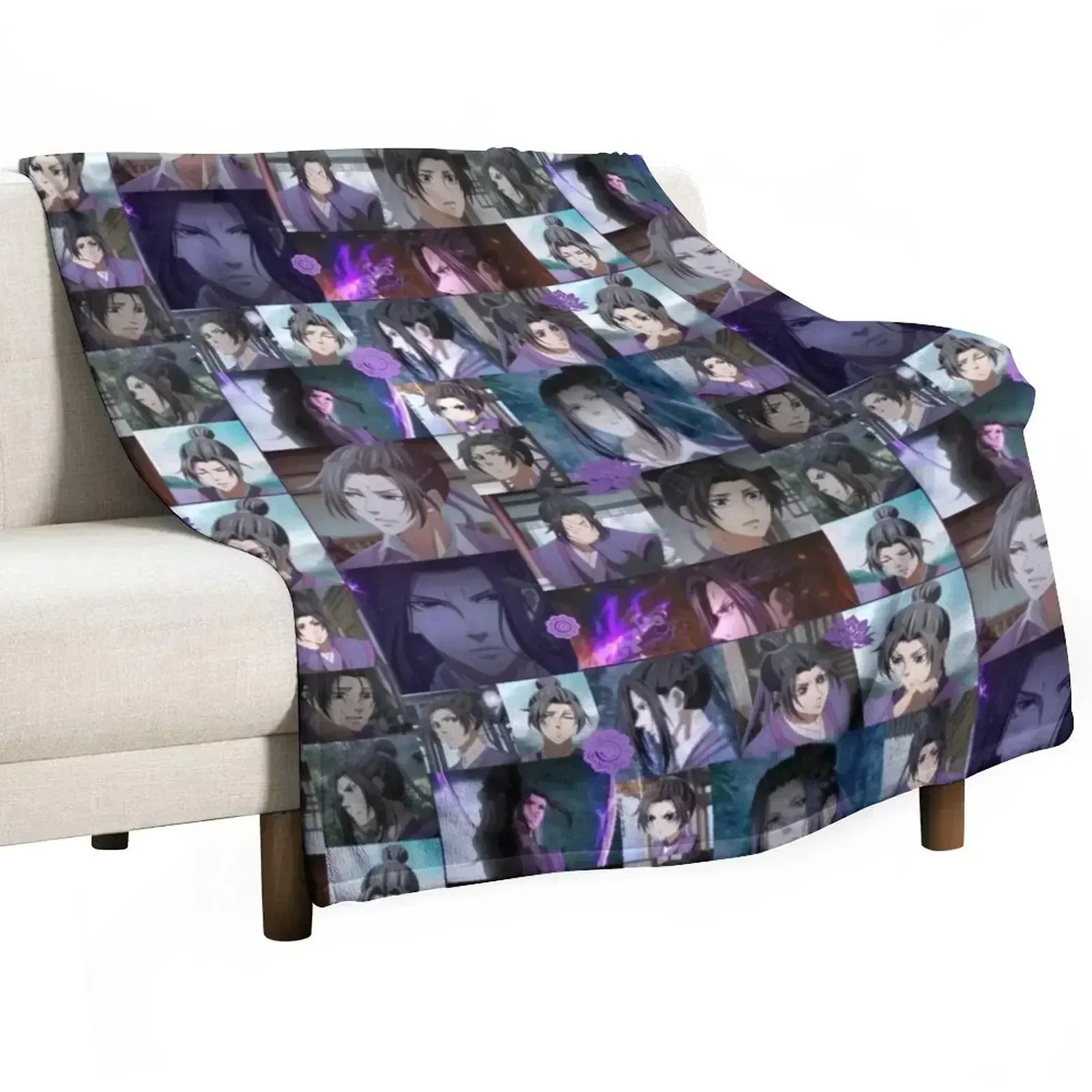 Jiang Cheng - Mo Dao zu shi - Grandmaster of Demonic Cultivation - The Founder of Diabolism Throw Blanket Loose anime Blankets