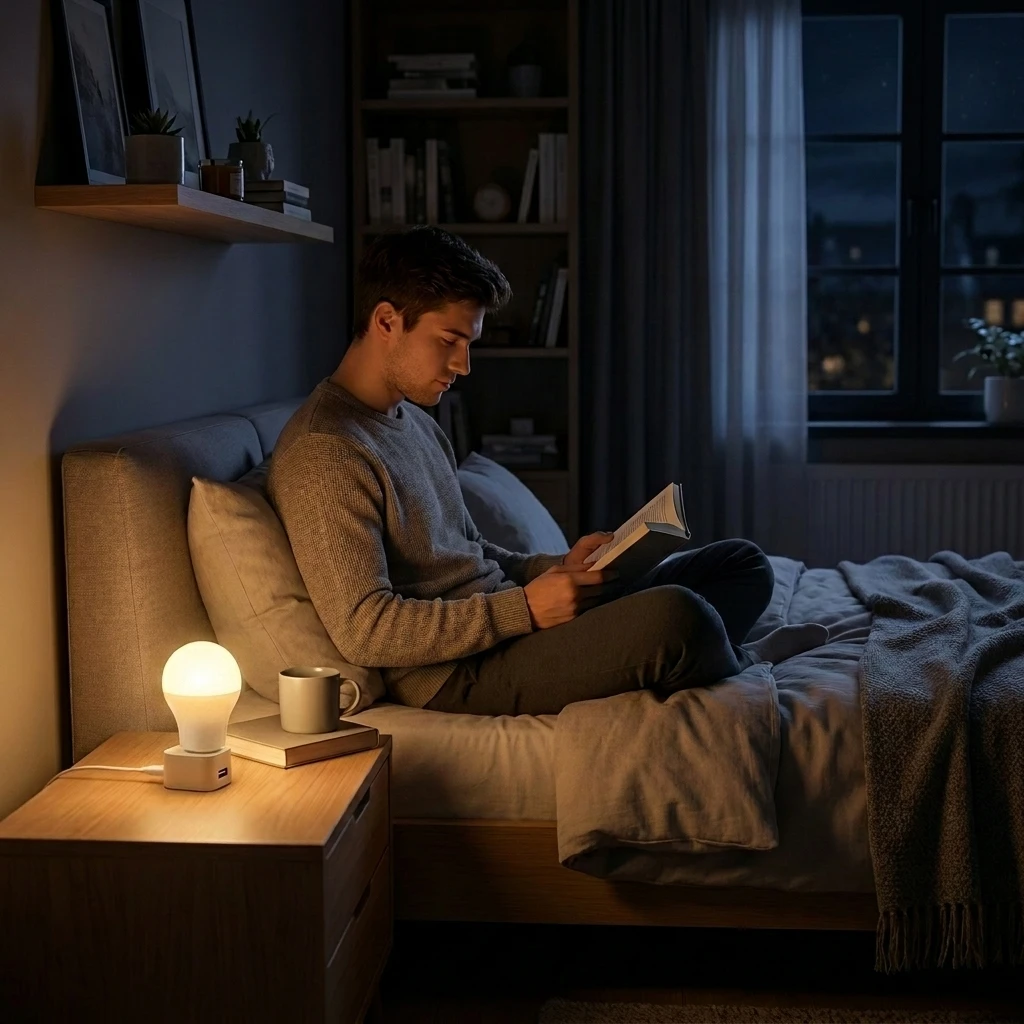 Mini USB Night Lights Book Night Light Reading Cool White LED Lights Portable Home USB Eye Protection Computer Powered Desk Lamp