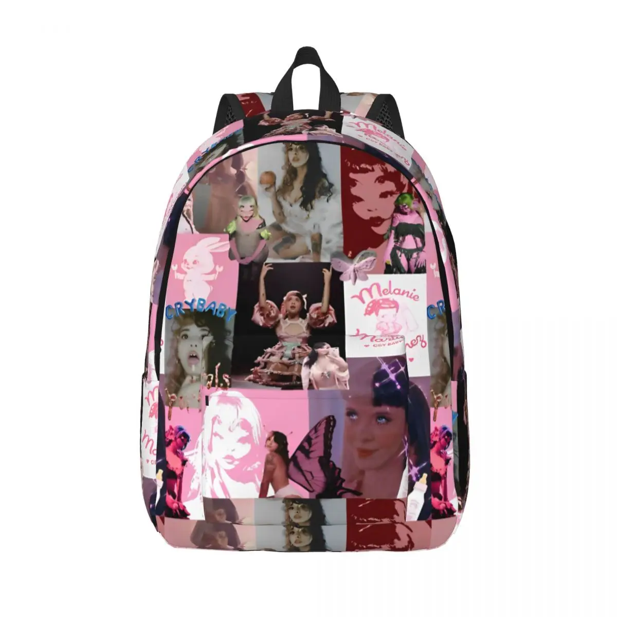 

Melanie Martinez Teenage Backpack with Pocket High School Hiking Travel Music Singer Daypack for Men Women Laptop Shoulder Bag