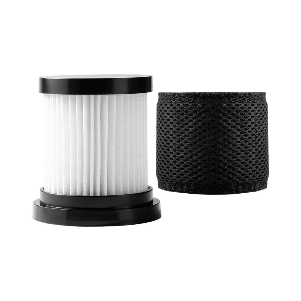 Dust Filter Replacement for Deerma VC55 Vacuum Cleaner 4 pcs or 10 pcs Black Filter Compatible with VC55 Model