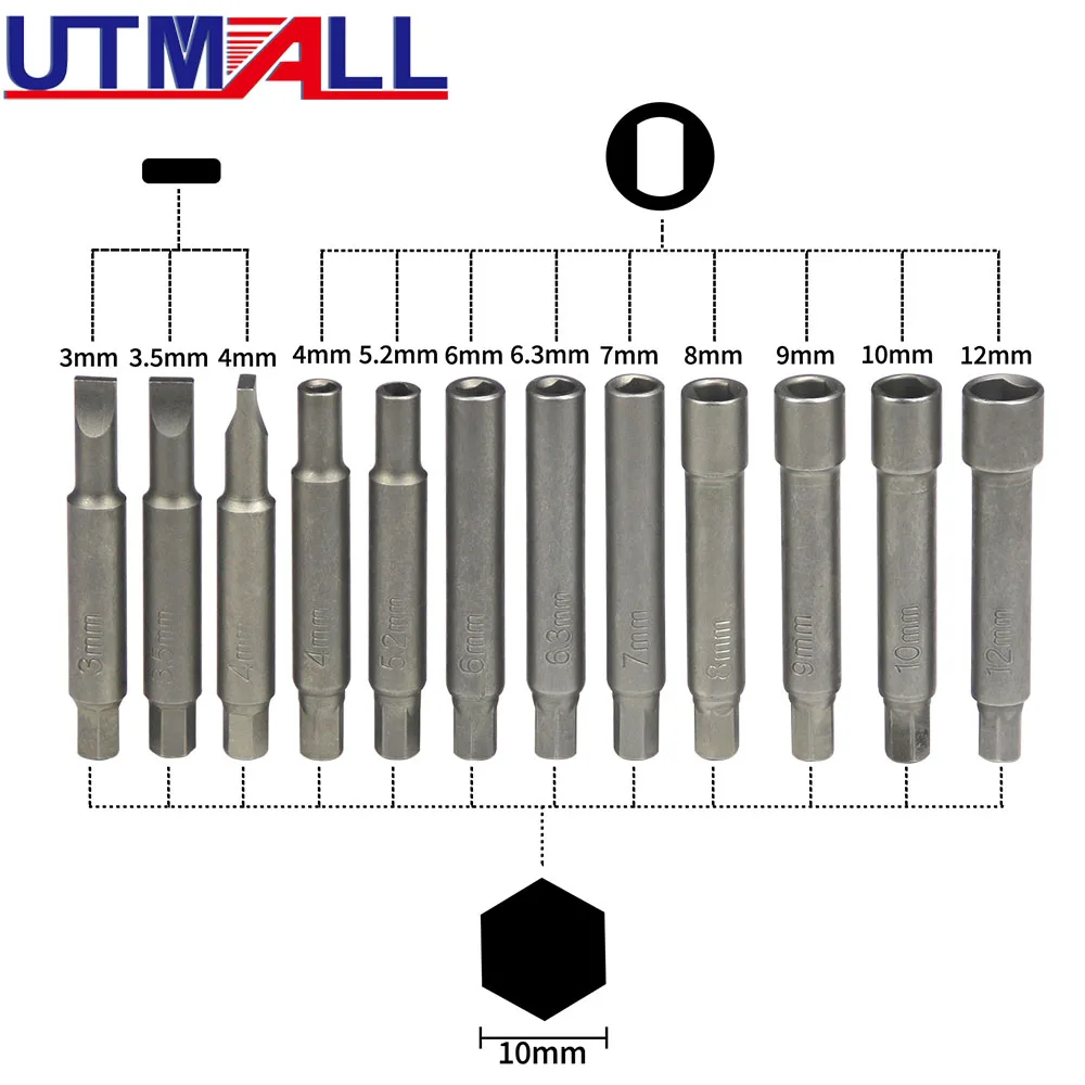 43pcs Steering Hub Suspension Shock Absorber Strut Nut Removal Tool Socket Kit Ratchet Sockets Set