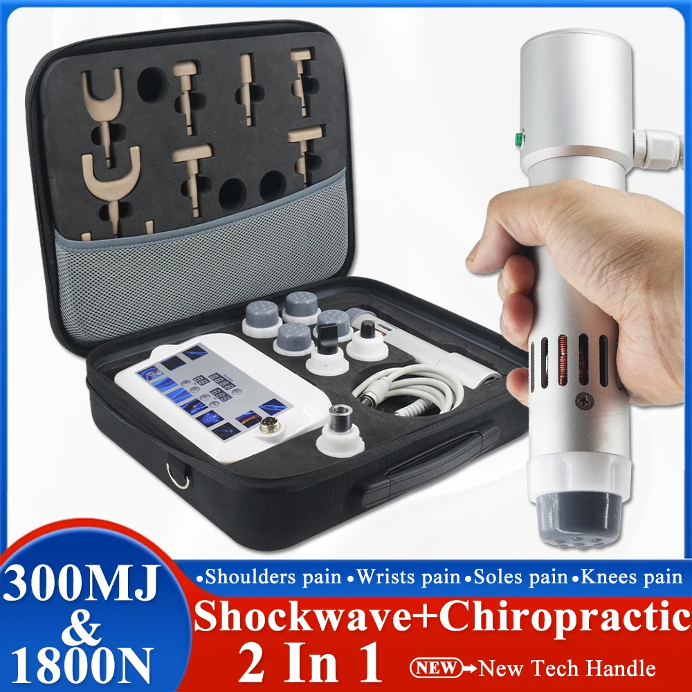 300MJ Shockwave Therapy Machine For Erectile Dysfunction ED Treatment Pain Relief Massage Relaxation Electric Correction Gun New