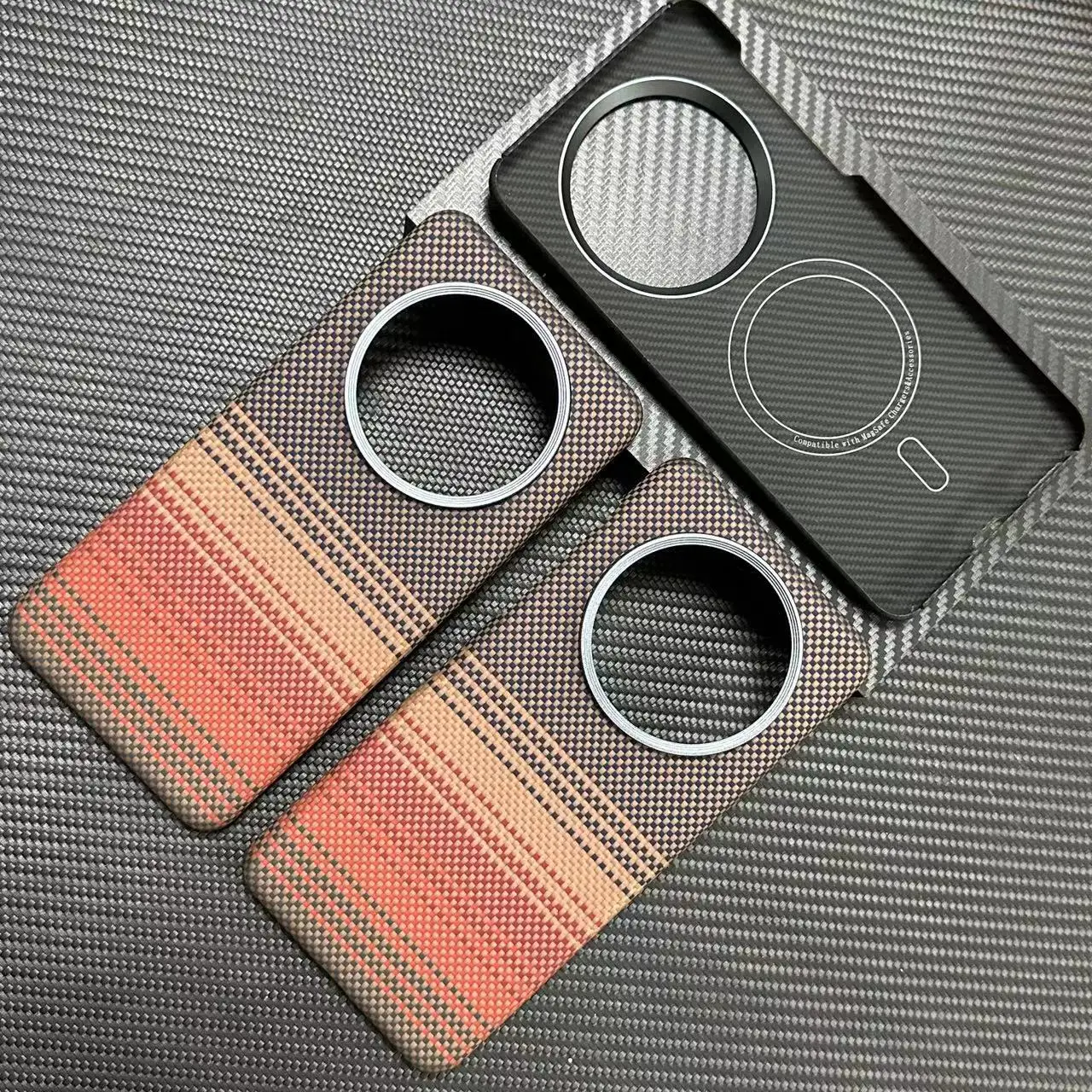 

Закат сумерки Huawei mate60Pro кевларовое углеродное волокно, арамидное волокно, материал 60Pro + чехол для мобильного телефона, защитный чехол