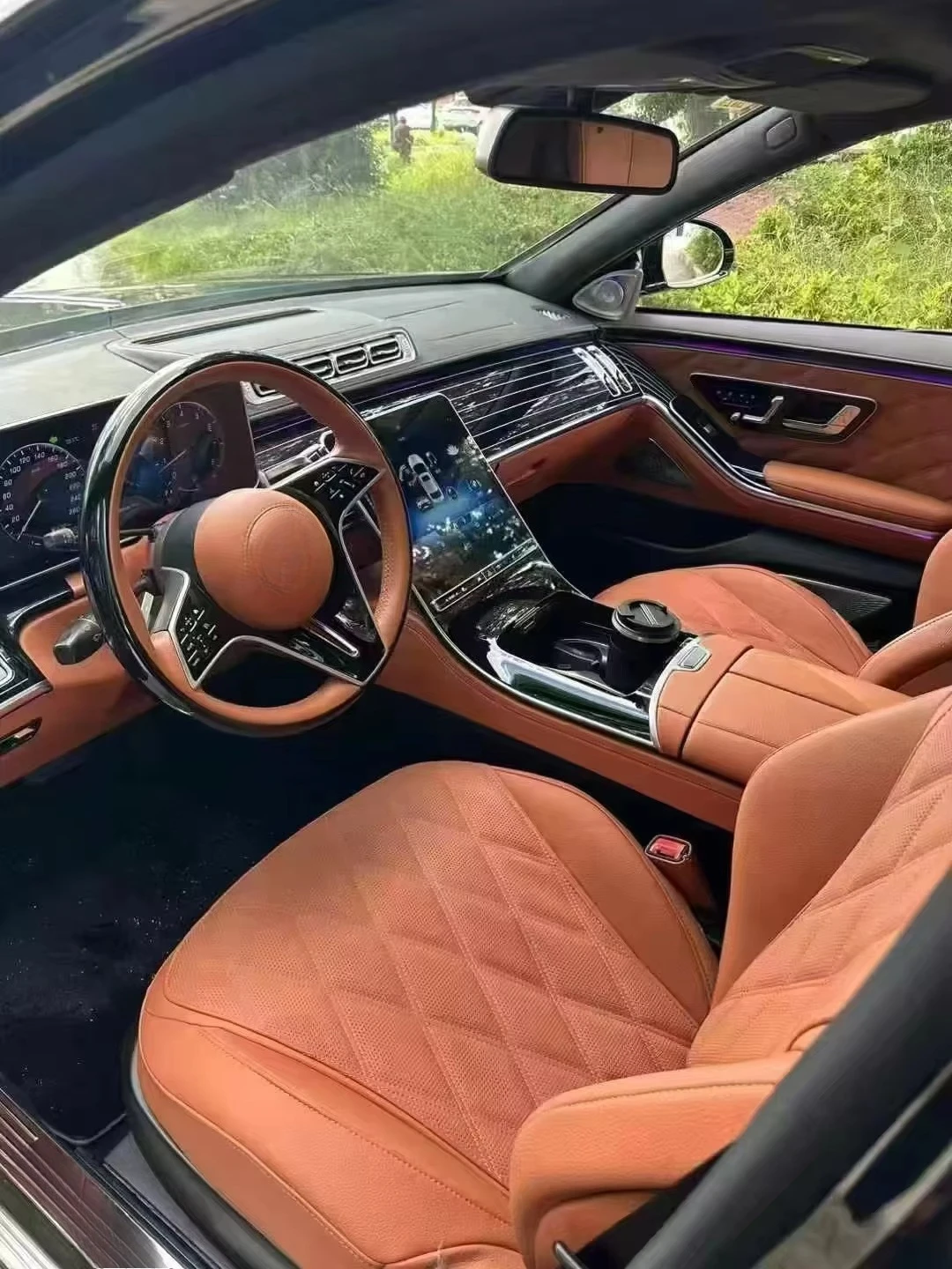 Benz W221 Upgrade to  W223 Interior Dashboard Suitable for Left and Right Rudder Upgrade Style Interior W221 to W223