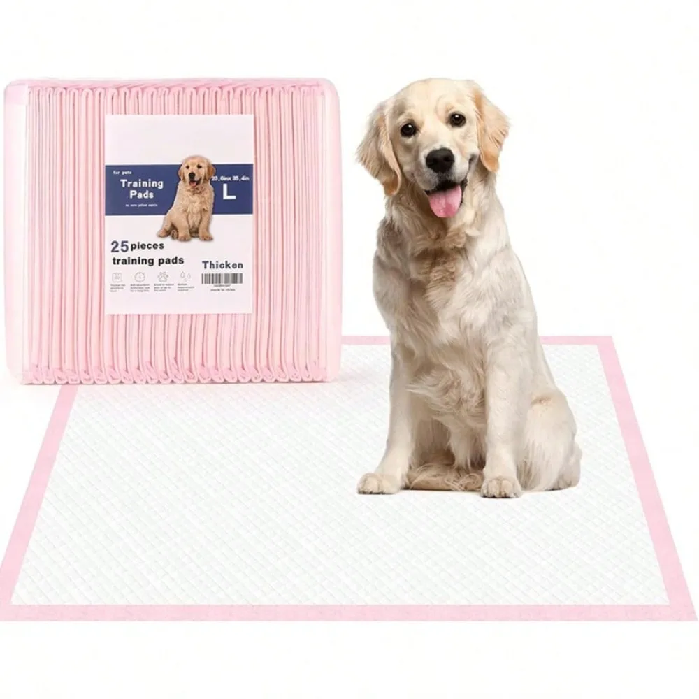 

Absorbent Leak-Proof Dog And Puppy Pet Training Pad, Housebreaking Puppy Pads Disposable (13"*18"-24" X 35.5")