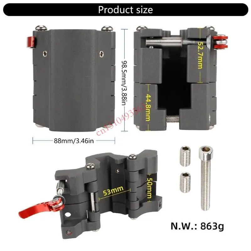448C مشابك قابلة للطي مطرية قابلة للطي على السكوتر الكهربائي ، جزء من المشابك القابلة للطي