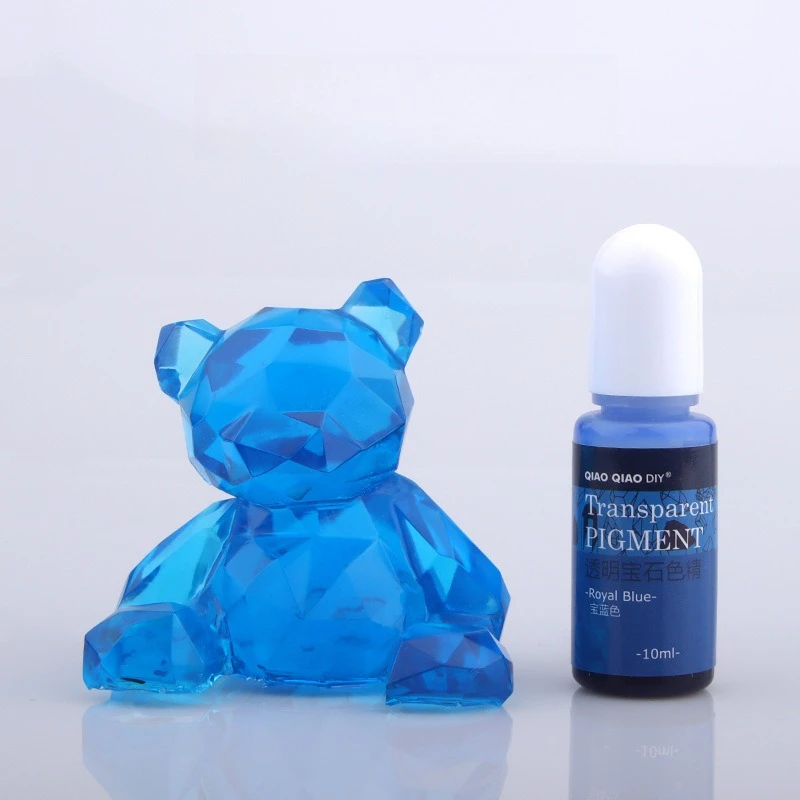 Resin Pigment Transparent Gemstone Essential Oil UV Resin Casting Crystal Resin Color Mixing Paste view 6