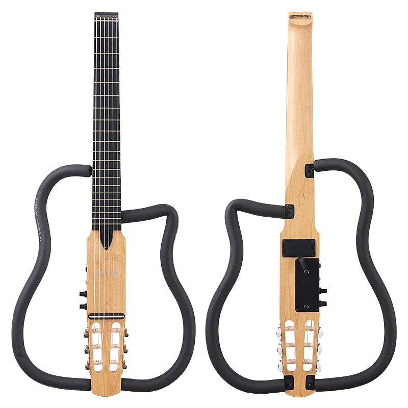 

Silence-Foldable Guitar with A Light Flaw Classical Guitar Maple Wood Body 34inch stock