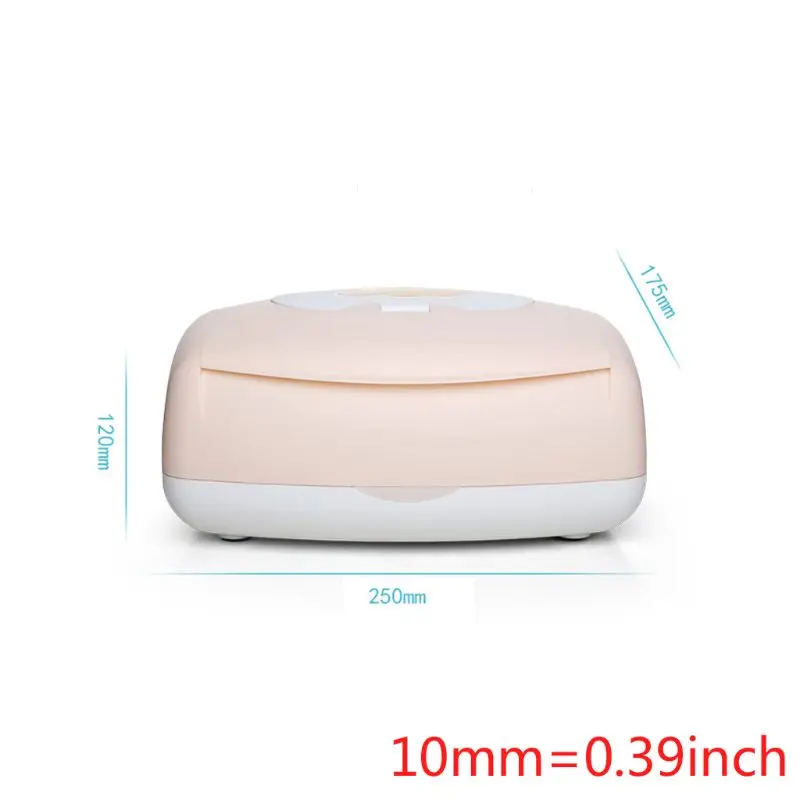 Infant Wipe Warmer Portable Baby Wipe Heater Large Capacity Wet Wipes Dispenser Wipe Warmer for Baby Napkins