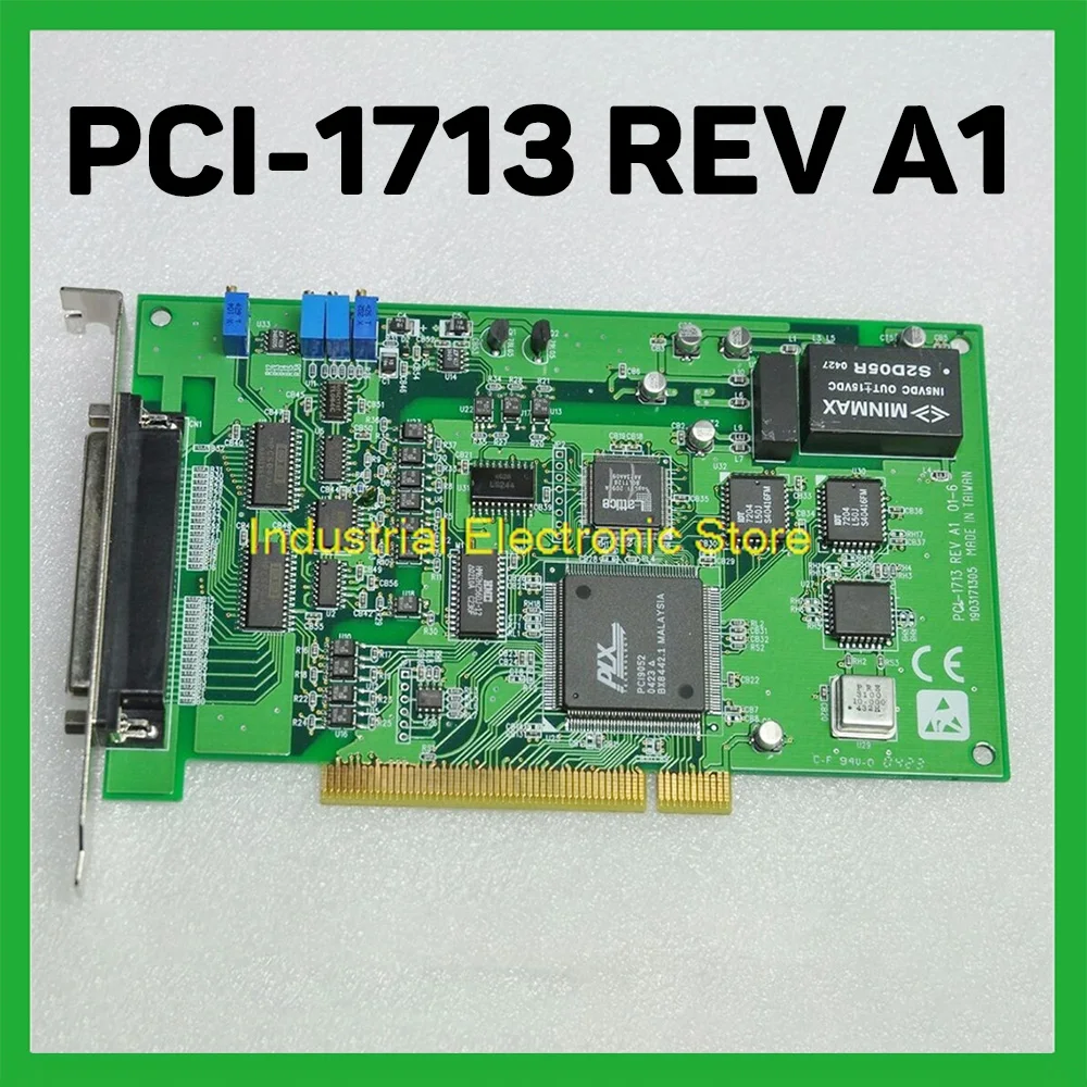 

Data Capture Card Isolated Analog Input Card For Advantech PCI-1713 REV A1