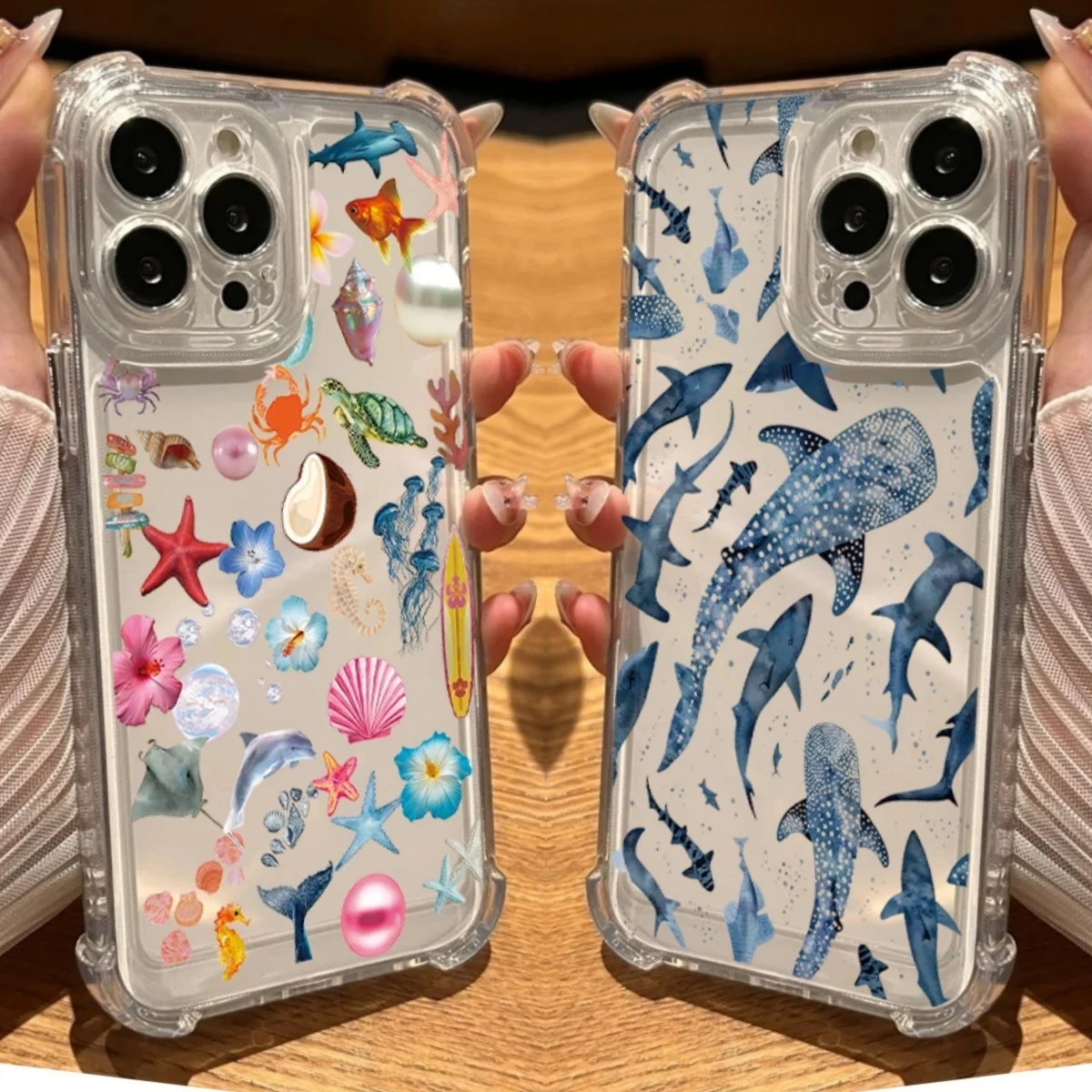 Shark Whale Stoßfeste Transpar – Phone Cases Xiaomi 15T Bewertung und Preis