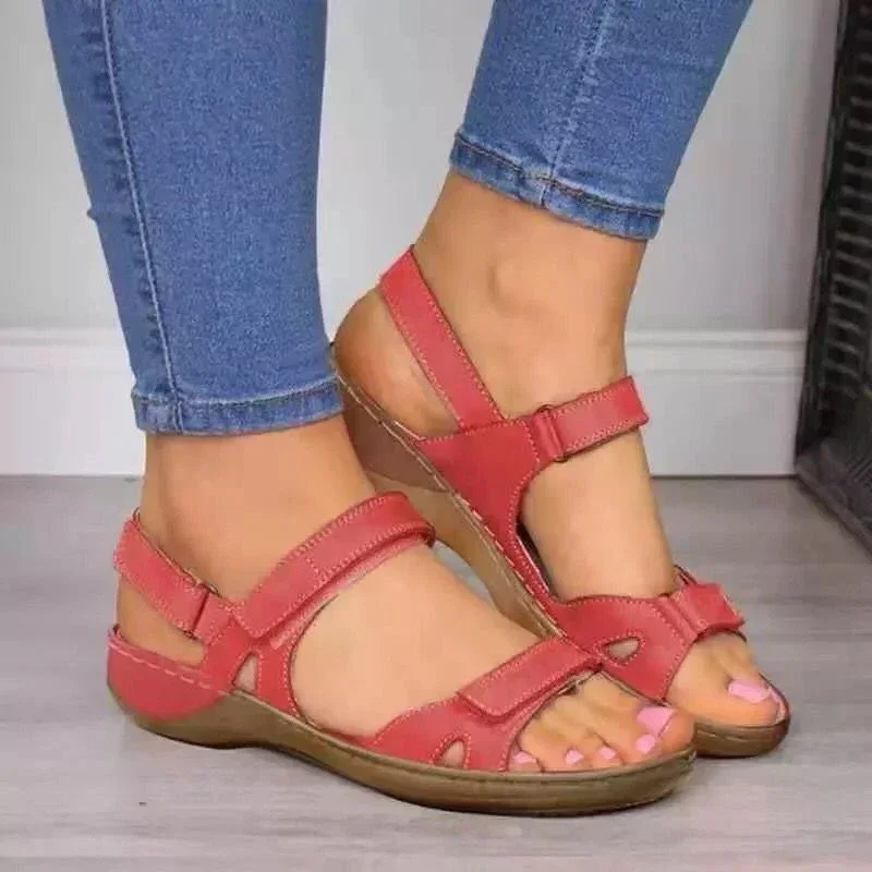 Damen-Sandalen Sommer-Sandalen Outdoor-Strandschuhe für Frauen Lässige Gladiator-Plateauschuhe Damenschuhe Sandalias Mujer – Detail 3