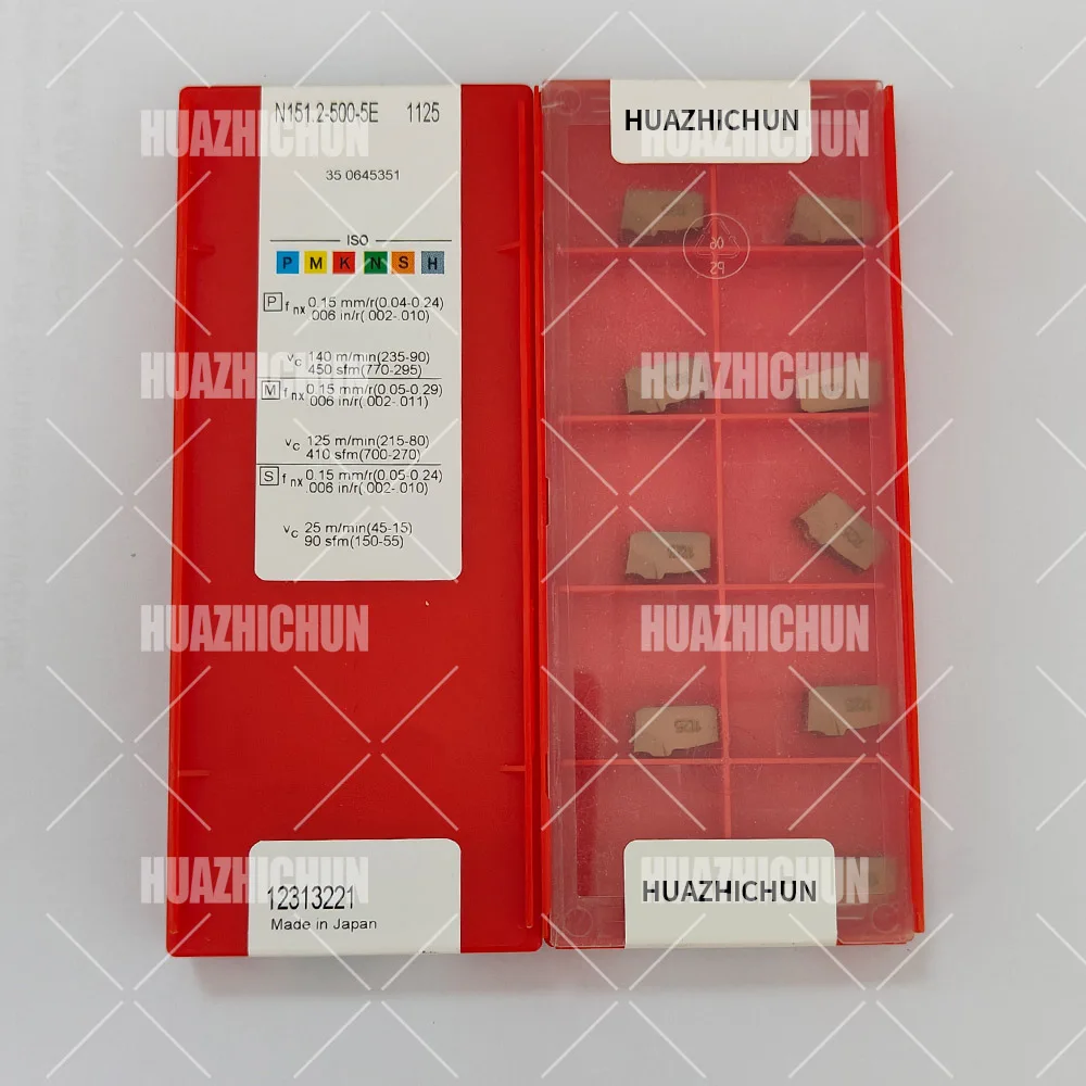 

HUAZHICHUN N151.2-500-5E 1125 General Turning Inserts