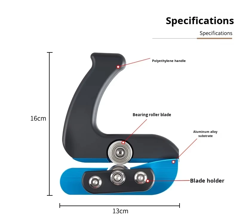 Woodworking Veneer Cutter Wood Veneer Manual Trimming Knife Straight Edge Scraping Tool Cutting Edge Banding Machine Trimmer