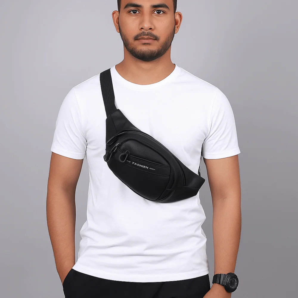 

Multi-function Men Chest Bag Waterproof Large Capacity Running Waist Bags Wear-resistant Belt Bag Sports Phone Bag Men Women