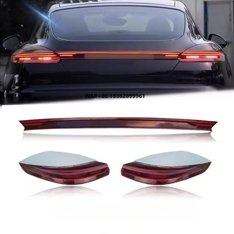 

2023 LED Tail Lights for Panamera 970 970.2 Auto Car Taillight Upgrade with New Style Red Smoked Rear Lamp