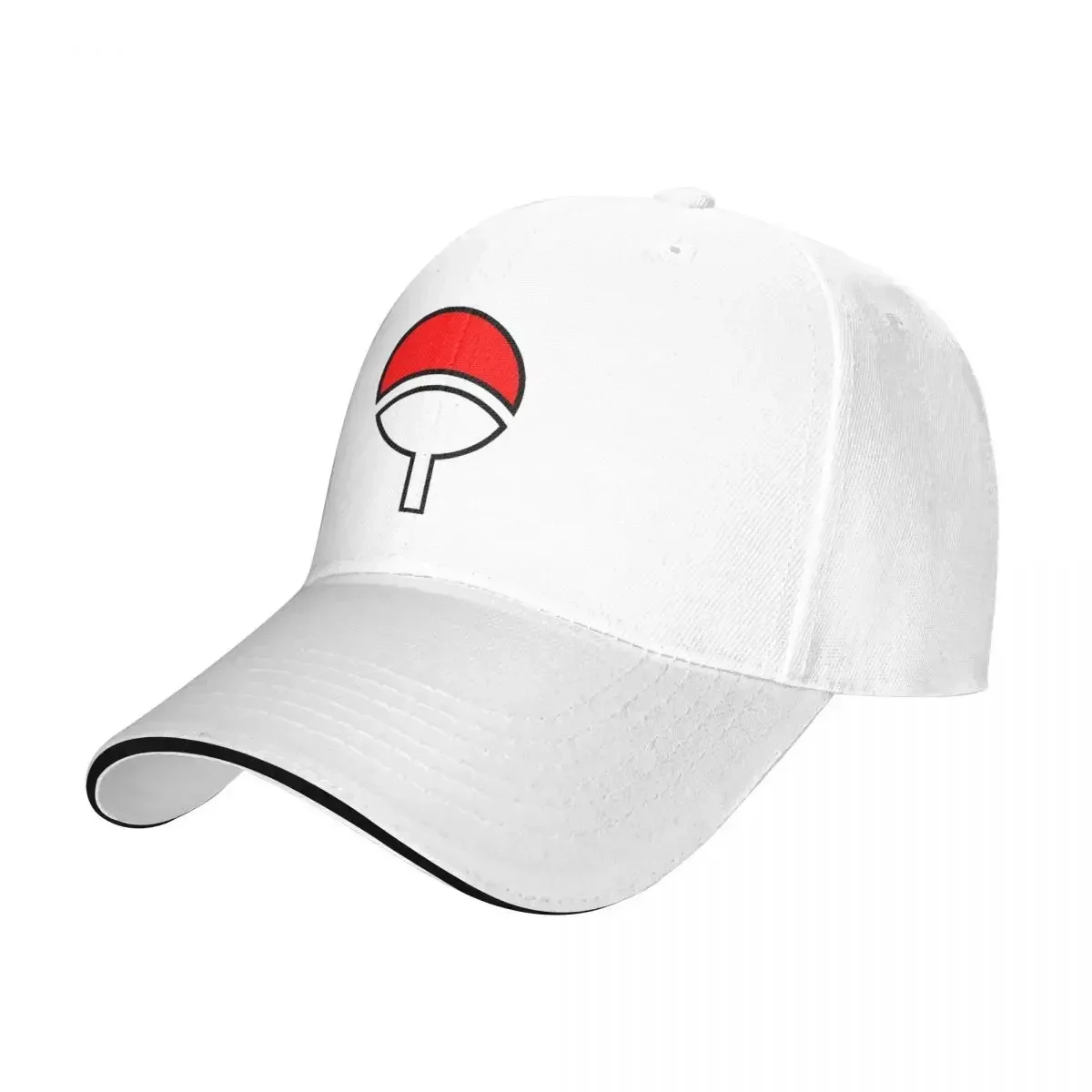 Lambang Uchiha Baseball Caps Vintage Japanese Manga Ninja Sandwich Hat Men Women Polyester Dad Hat Sport