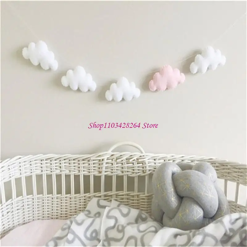 Infant Photoshooting Props Filt Cloud Photoshoots rekwisieten pasgeboren fotostudio accessoires Baby kwekerijzaal decoraties