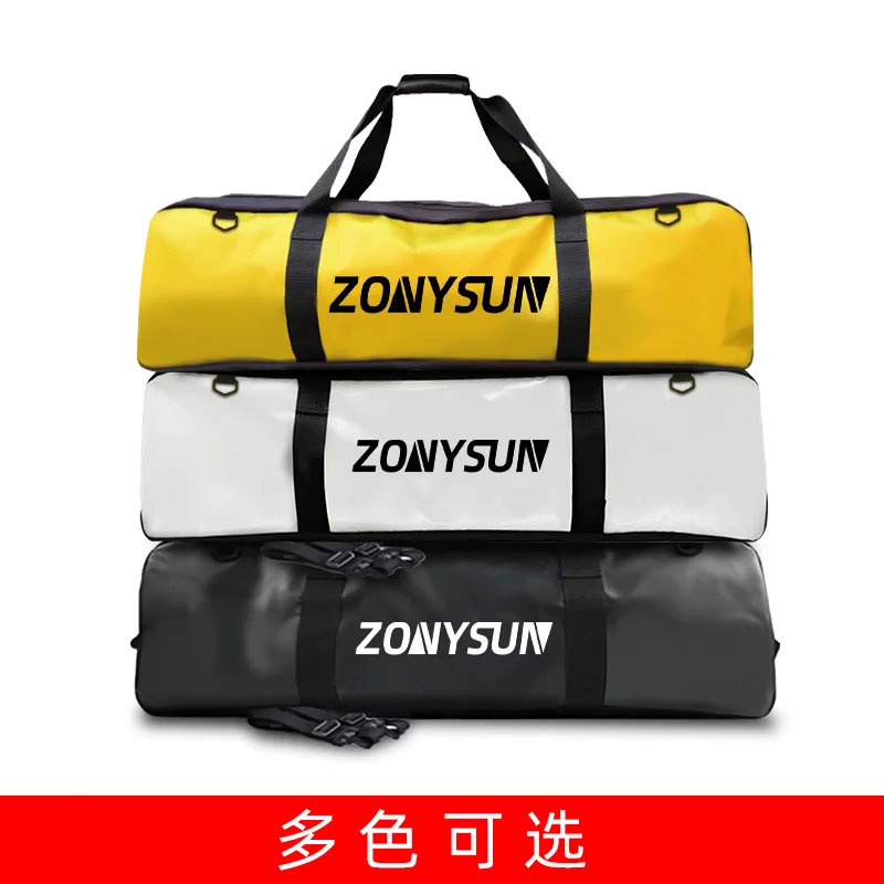 Factory direct sales of new products, double shoulder outdoor waterproof bag, diving long flipper bag, frog shoe bag, dry and