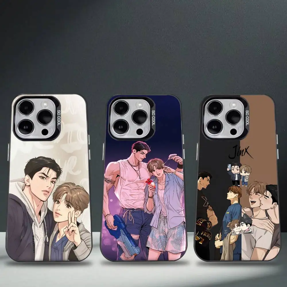 

J-Jinx Jaekyung K-Kim D-Dan Phone Case For iPhone 17,16,15,14,13,12,11,Pro,Max,Plus,E,Air,Mini Black Tpu Cover