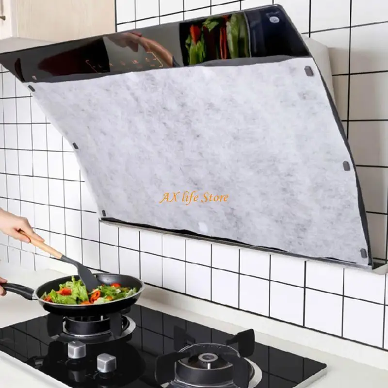 

J2HA Home Hood Anti-Moil Filter Масло наклейки по абсорбционной бумаге Fume Paper Hood