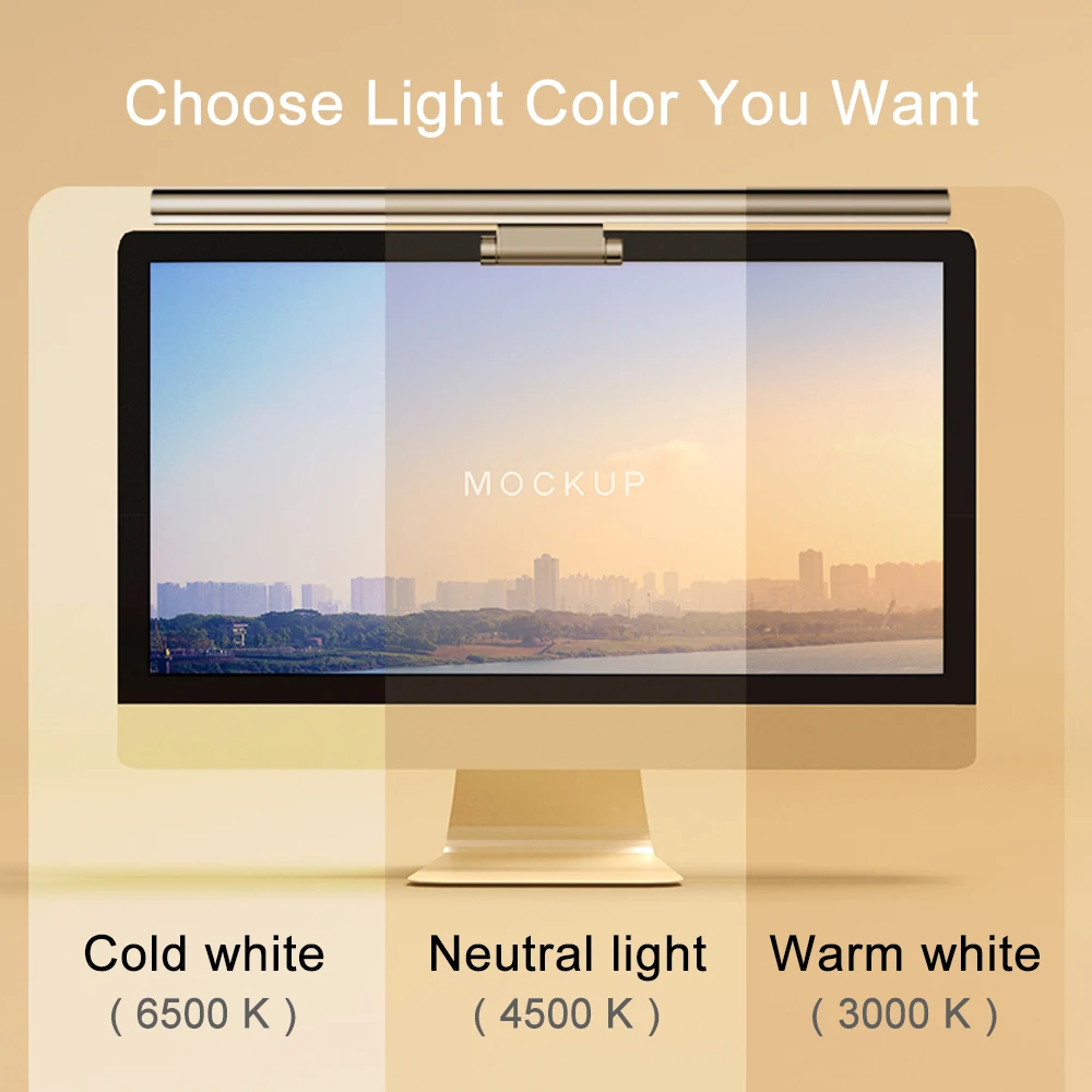 Bar Light Computer Monitor For Pc Gaming Lighting Night Light LED Bedroom Decoration Desk Dimming USB Night Work Gaming Screen