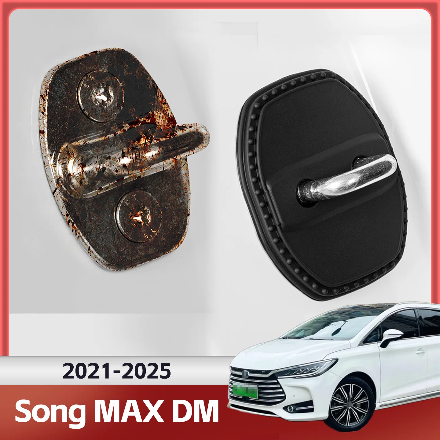 2/4Pcs Silicone Car… - image