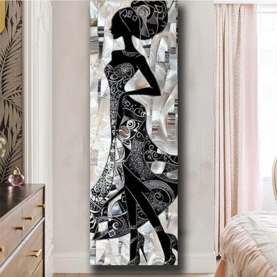 

Яркие черные африканские женщины, танцующие, сделай сам, алмазная живопись, большой размер, новинка 2026, алмазная мозаика, наборы для вышивки крестом, домашний декор